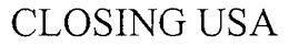 CLOSING USA trademark