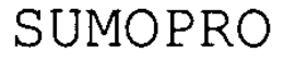 SUMOPRO trademark