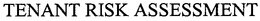 TENANT RISK ASSESSMENT trademark