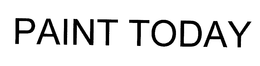 PAINT TODAY trademark