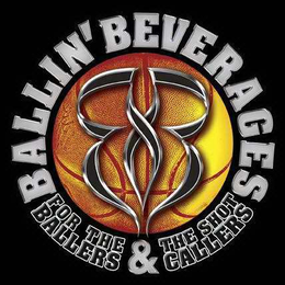 BB BALLIN' BEVERAGES FOR THE BALLERS & THE SHOT CALLERS trademark