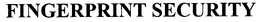 FINGERPRINT SECURITY trademark