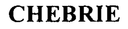 CHEBRIE trademark