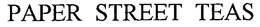 PAPER STREET TEAS trademark