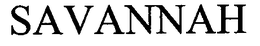 SAVANNAH trademark