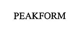 PEAKFORM trademark