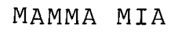 MAMMA MIA trademark