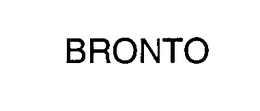 BRONTO trademark