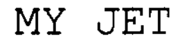 MY JET trademark