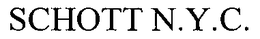 SCHOTT N.Y.C. trademark