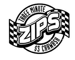ZIPS THREE MINUTE $3 CARWASH trademark