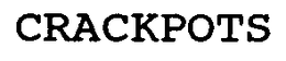 CRACKPOTS trademark