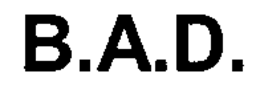 B.A.D. trademark
