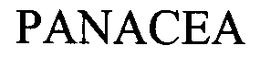 PANACEA trademark
