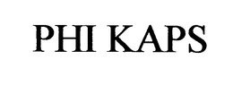 PHI KAPS trademark