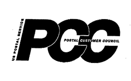 PCC POSTAL CUSTOMER COUNCIL US POSTAL SERVICE trademark