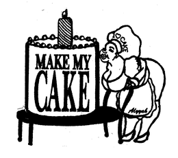 MAKE MY CAKE I CAKE ALIYYAH trademark