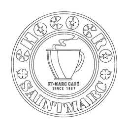 CHOCO CRO SAINTMARC ST-MARC CAFE SINCE 1987 trademark