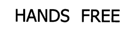 HANDS FREE trademark