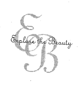 EB EXPLORE THE BEAUTY trademark