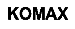 KOMAX trademark