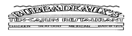 BUBBADEAUX'S TEX-CAJUN RESTAURANT CHICKEN SEAFOOD MEXICAN BAR-B-QUE trademark