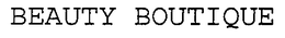 BEAUTY BOUTIQUE trademark