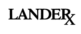 LANDERX trademark