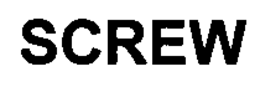 SCREW trademark