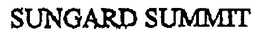 SUNGARD SUMMIT trademark