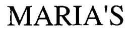 MARIA'S trademark