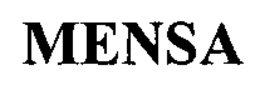 MENSA trademark