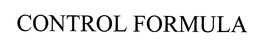 CONTROL FORMULA trademark