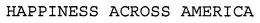 HAPPINESS ACROSS AMERICA trademark
