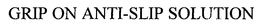 GRIP ON ANTI-SLIP SOLUTION trademark