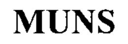 MUNS trademark