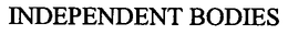 INDEPENDENT BODIES trademark