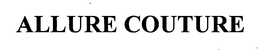 ALLURE COUTURE trademark