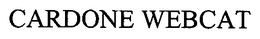 CARDONE WEBCAT trademark