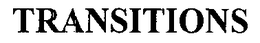 TRANSITIONS trademark