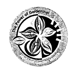 THE POWER OF GARDENING! NATIONAL GARDEN MONTH trademark