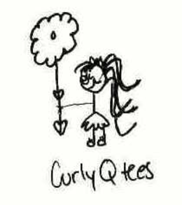 CURLY Q TEES trademark