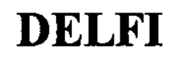 DELFI trademark
