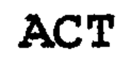 ACT trademark
