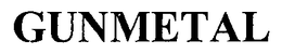 GUNMETAL trademark