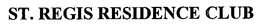 ST. REGIS RESIDENCE CLUB trademark