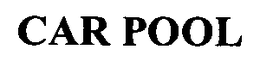 CAR POOL trademark