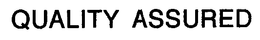 QUALITY ASSURED trademark