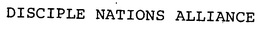 DISCIPLE NATIONS ALLIANCE trademark