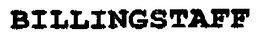 BILLINGSTAFF trademark